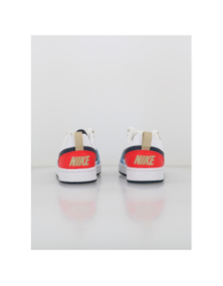 Baskets court bourough recraft gs blanc bleu enfant - Nike