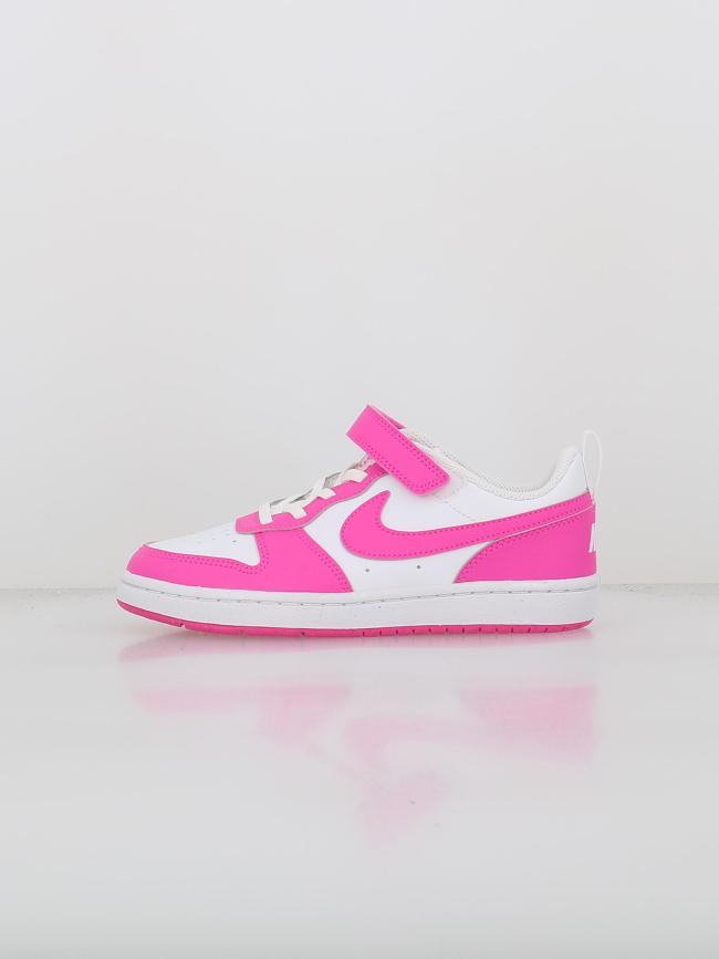 Baskets scratch court borough recraft ps rose enfant - Nike