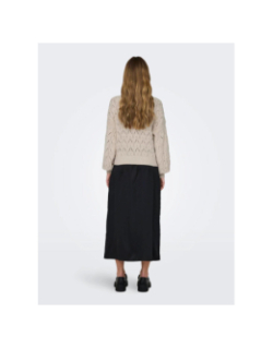Pull en maille onlbrynn beige femme - Only