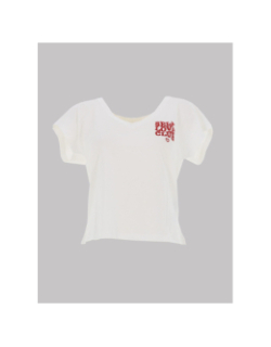 T-shirt à manches courtes onlcollie blanc femme - Only