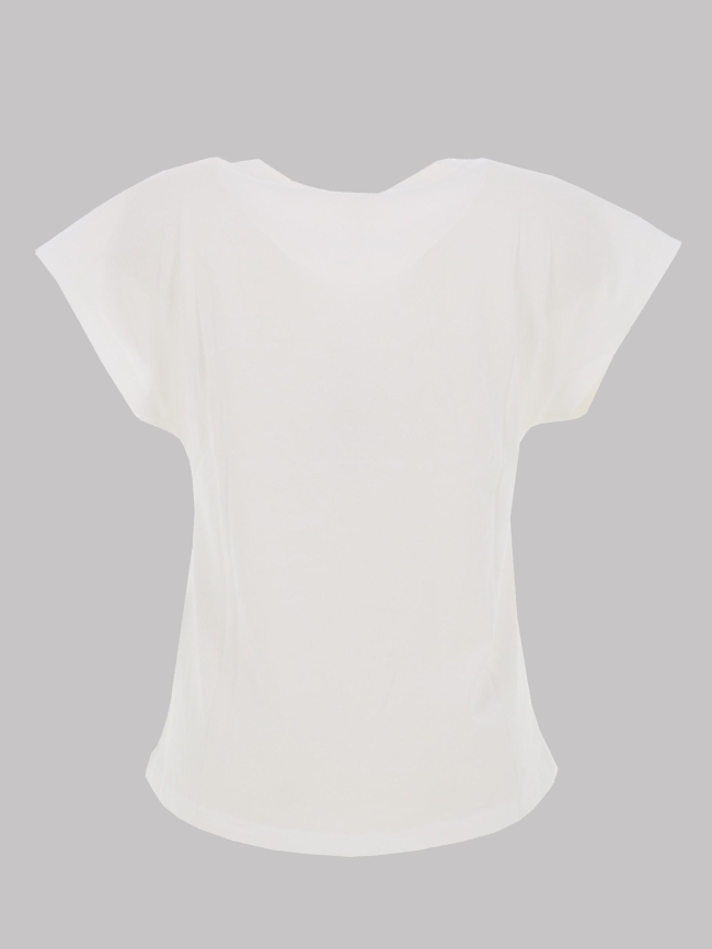 T-shirt à manches courtes onlcollie blanc femme - Only