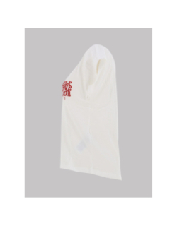 T-shirt à manches courtes onlcollie blanc femme - Only