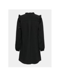 Robe boutonnée kimberley noir femme - Only