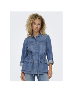 Veste en jean onlkenya bleu femme - Only