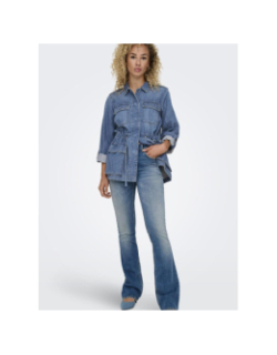 Veste en jean onlkenya bleu femme - Only