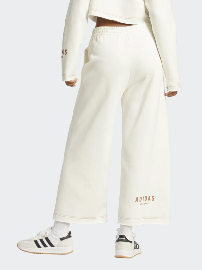 Pantalon jogging all szn écru femme - Adidas
