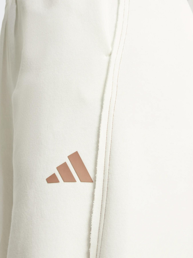 Pantalon jogging all szn écru femme - Adidas