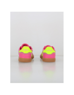 Baskets breaknet sleek suédé rose jaune femme - Adidas