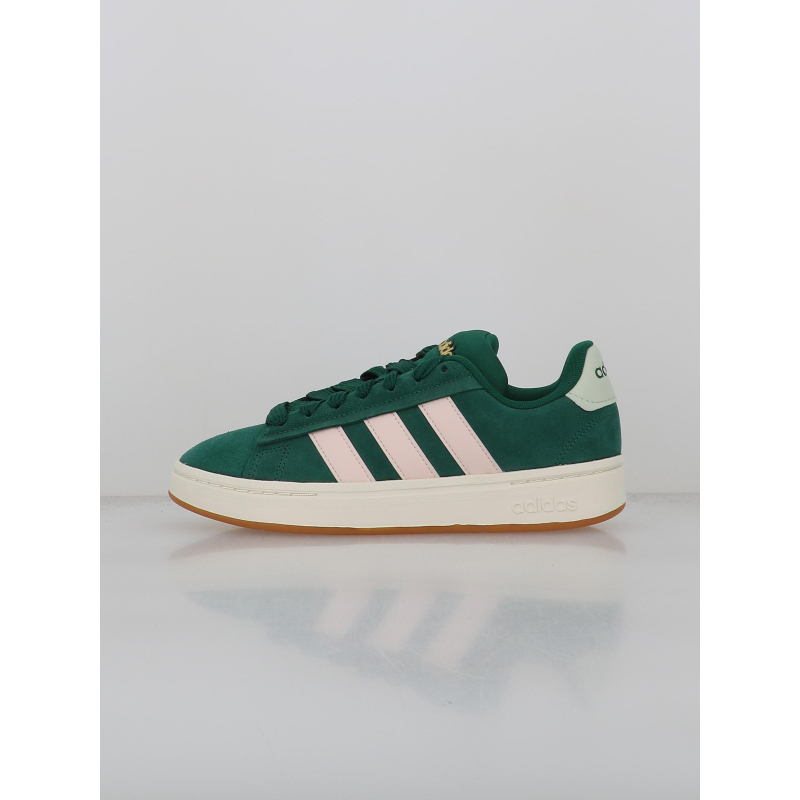Baskets grand court alpha 00s vert rose femme - Adidas