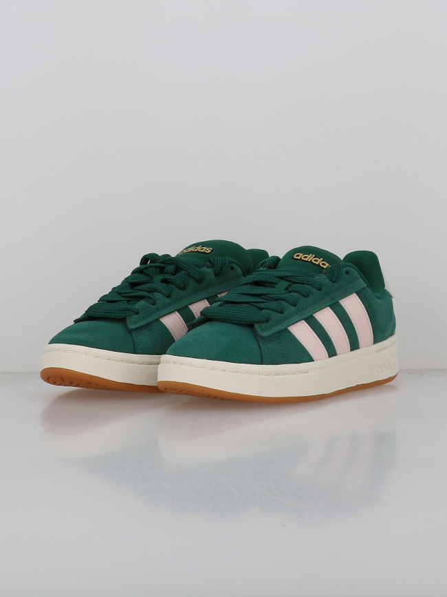 Baskets grand court alpha 00s vert rose femme - Adidas