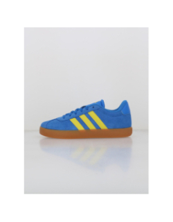 Baskets vl court 3.0 k bleu jaune enfant - Adidas