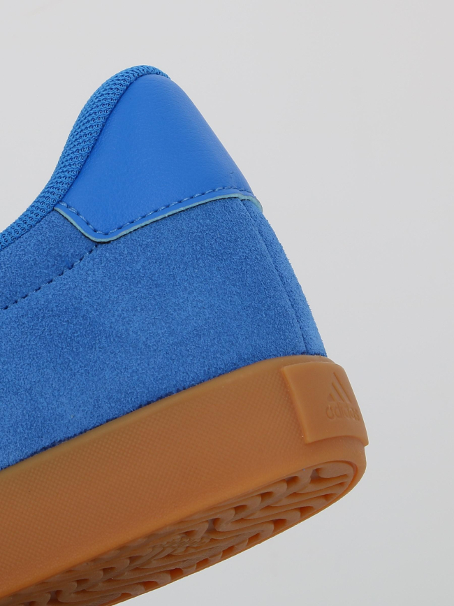 Baskets vl court 3.0 k bleu jaune enfant - Adidas