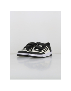 Baskets à scrach rapid court noir blanc enfant - Adidas