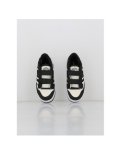 Baskets à scrach rapid court noir blanc enfant - Adidas