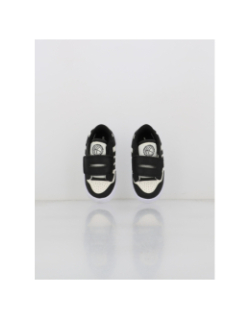 Baskets scratch rapid court cf blanc noir enfant - Adidas