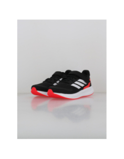 Baskets à scratch runfalcon 5 el noir rouge enfant - Adidas