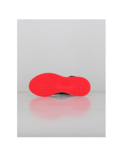 Baskets à scratch runfalcon 5 el noir rouge enfant - Adidas