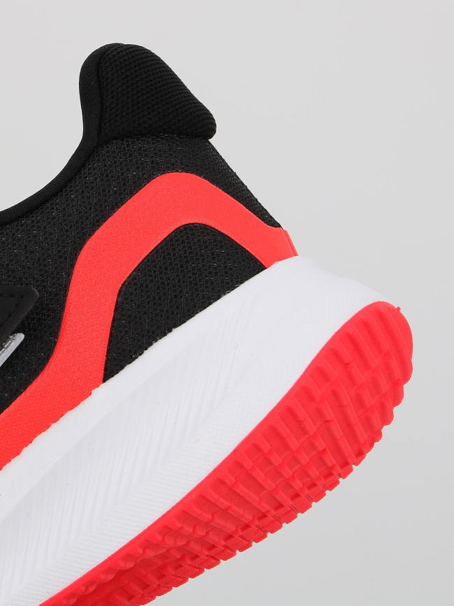 Baskets à scratch runfalcon 5 el noir rouge enfant - Adidas