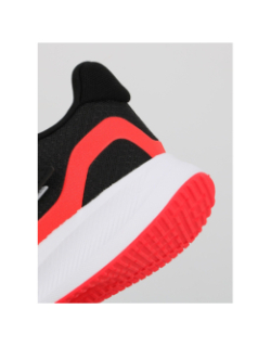 Baskets à scratch runfalcon 5 el noir rouge enfant - Adidas