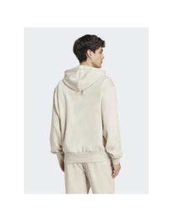 Sweat à capuche feel cozy gris clair homme - Adidas