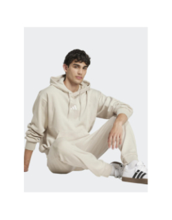 Sweat à capuche feel cozy gris clair homme - Adidas