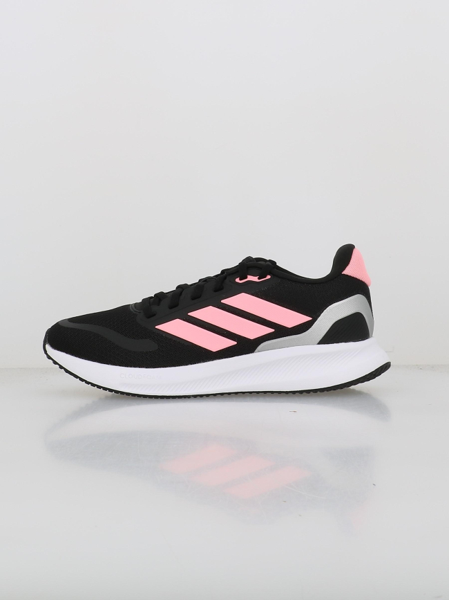 Baskets runfalcon 5 noir rose enfant - Adidas