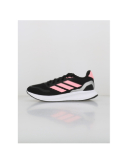 Baskets runfalcon 5 noir rose enfant - Adidas