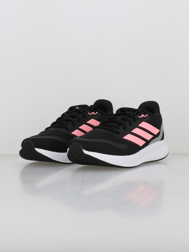 Baskets runfalcon 5 noir rose enfant - Adidas