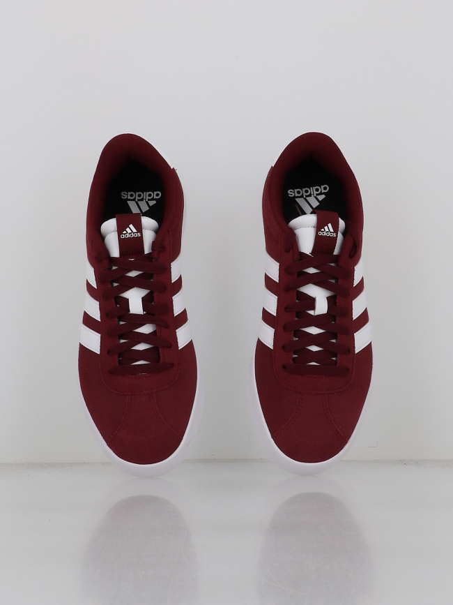 Baskets vl court 3.0 bordeaux homme - Adidas