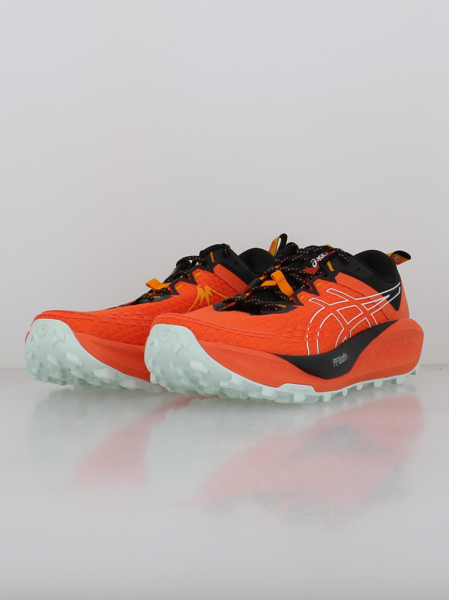 Chaussures de trail gel trabuco 13 orange homme - Asics