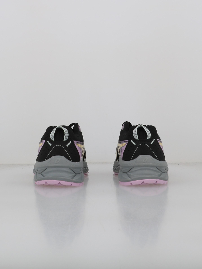 Chaussures de trail pre venture 9 gs noir orange enfant - Asics