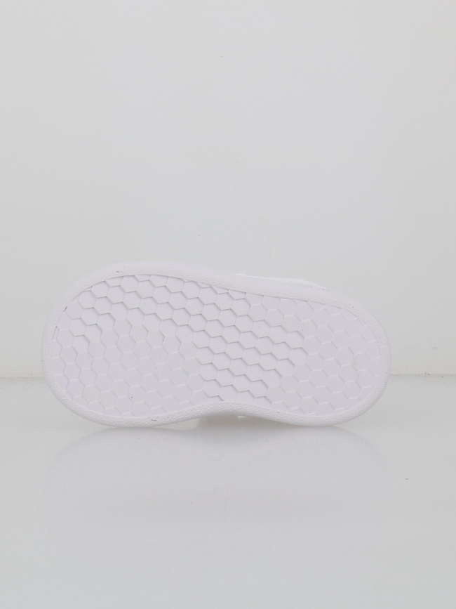 Baskets à scratch advantage cf blanc vert enfant - Adidas