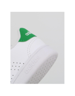 Baskets à scratch advantage cf blanc vert enfant - Adidas