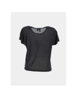T-shirt pailleté brook bleu marine femme - Vero Moda
