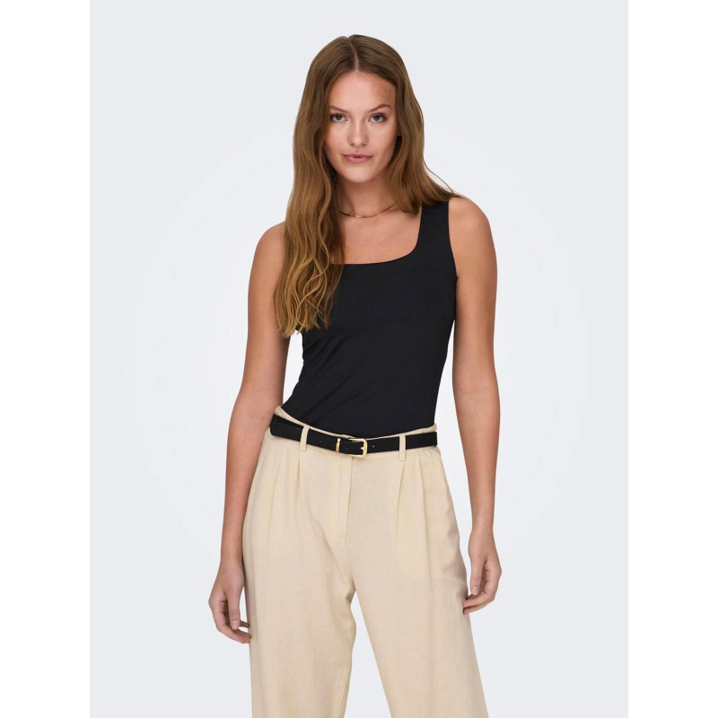 Débardeur lea réversible noir femme - Only