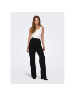 Débardeur lea réversible écru blanc femme - Only
