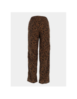 Pantalon côtelé léopard ragna marron femme - Only