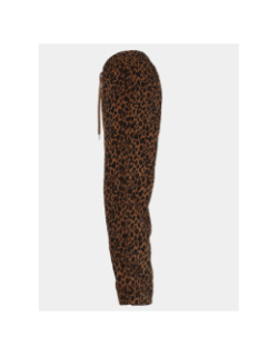 Pantalon côtelé léopard ragna marron femme - Only