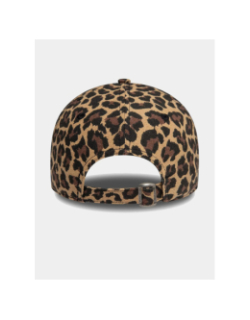 Casquette 9forty leopard NY yankees marron femme - New Era