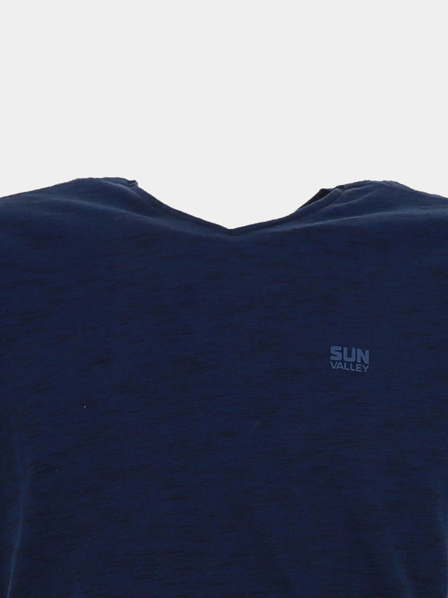 T-shirt à manches courtes cienn bleu marine homme - Sun Valley