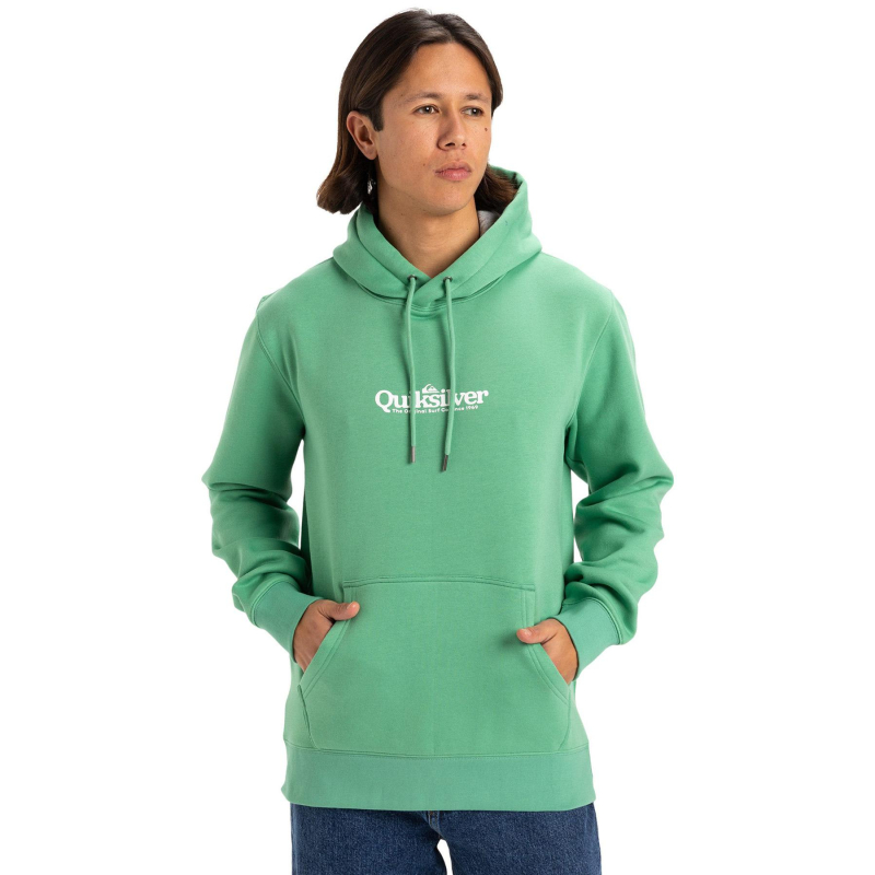 Sweat à capuche fineline vert homme - Quiksilver