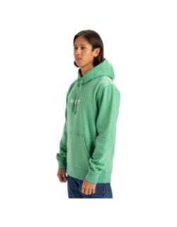 Sweat à capuche fineline vert homme - Quiksilver