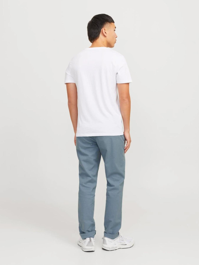 Pantalon chino jpstmarco jjfury bleu homme - Jack & Jones