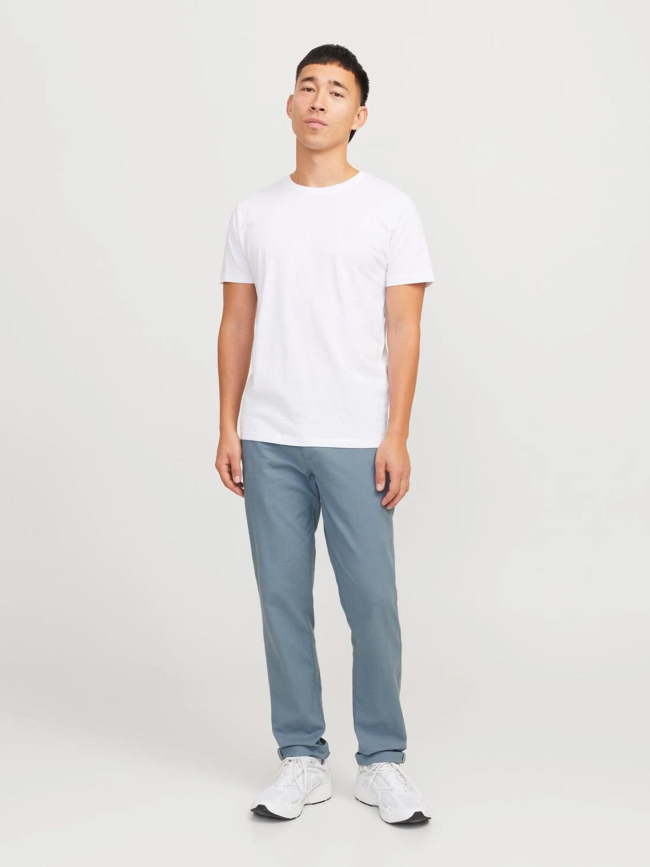 Pantalon chino jpstmarco jjfury bleu homme - Jack & Jones