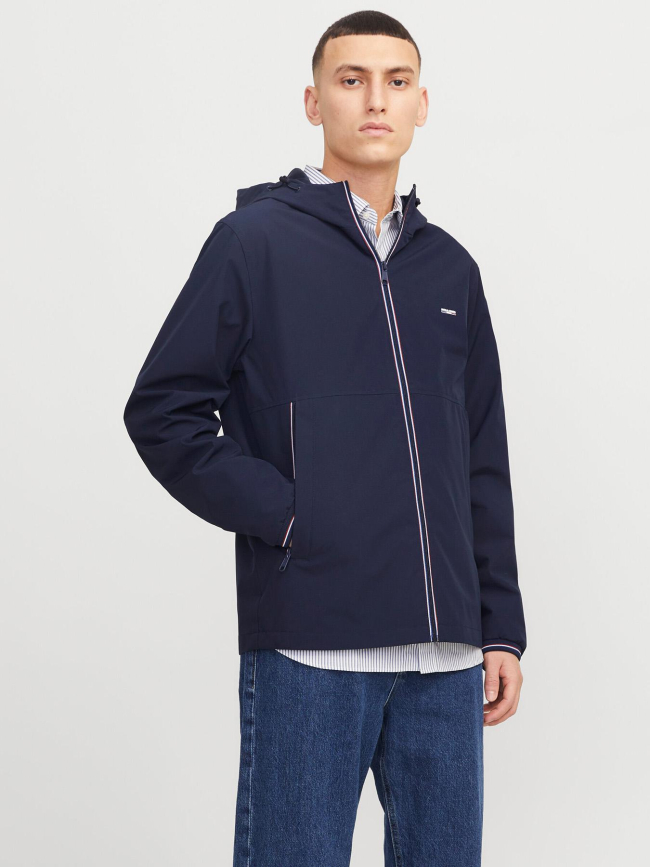 Veste mi-saison jprblubrad bleu marine homme - Jack & Jones