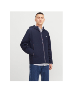 Veste mi-saison jprblubrad bleu marine homme - Jack & Jones