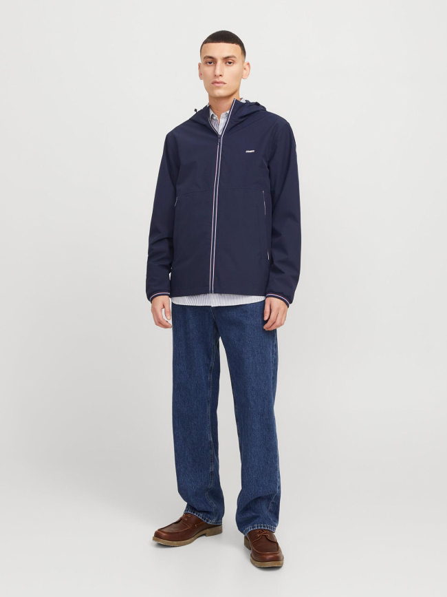 Veste mi-saison jprblubrad bleu marine homme - Jack & Jones