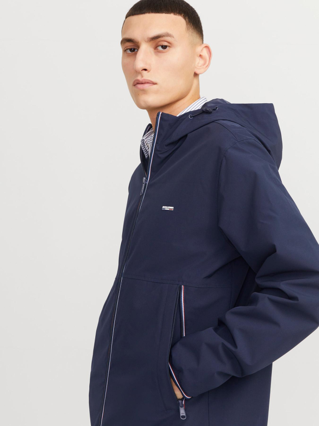 Veste mi-saison jprblubrad bleu marine homme - Jack & Jones