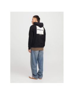 Sweat à capuche jcotarmac camo noir homme - Jack & Jones