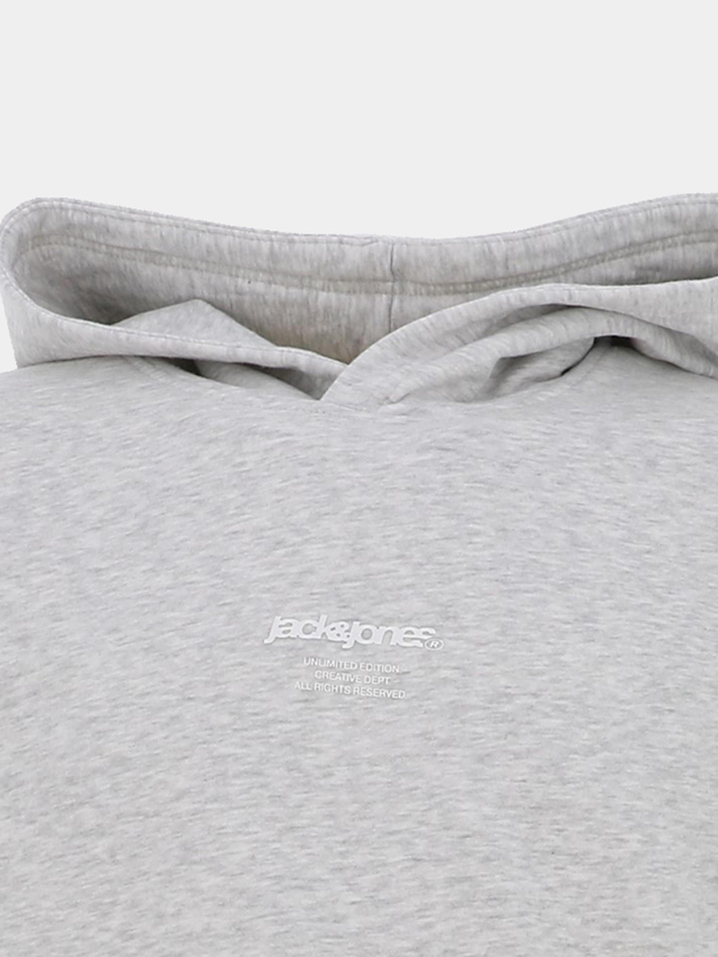 Sweat à capuche jcotarmac camo gris homme - Jack & Jones